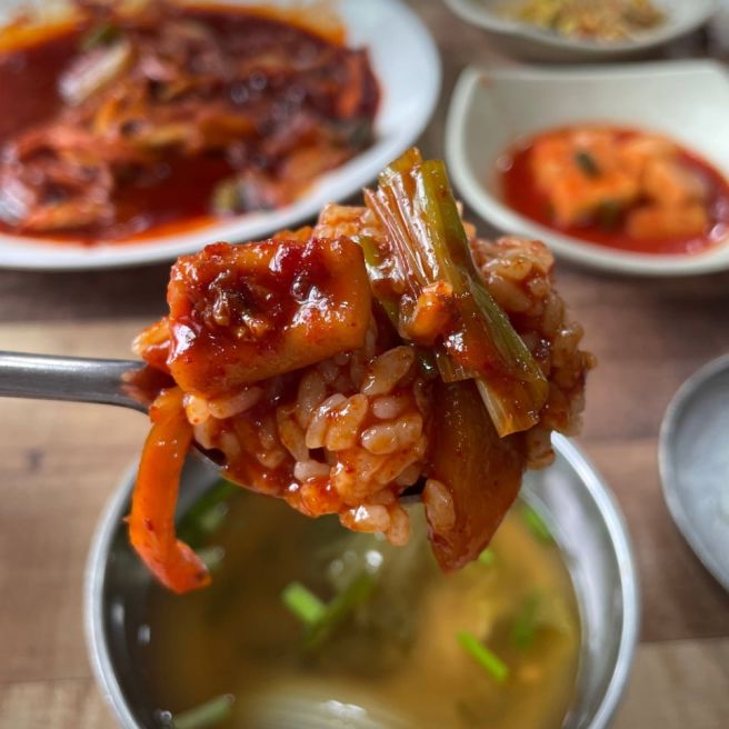 제주태화식당 이도이동 도민추천 점심맛집, 감칠맛 가득 오삼불고기