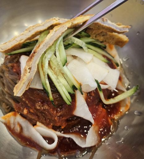 [경산맛집]경산 곽옥자삼대곰탕진주냉면 곰탕,냉면맛집 비빔냉면