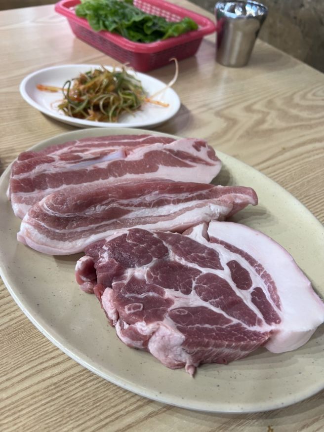 가족들과 함께 고기파티 제주 나목도식당