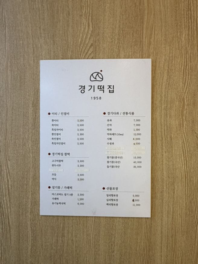 망원 '경기떡집' 이티떡 후기 ｜서울 3대 떡집 내돈내산 ｜재고, 웨이팅, 가격, 주차 정리