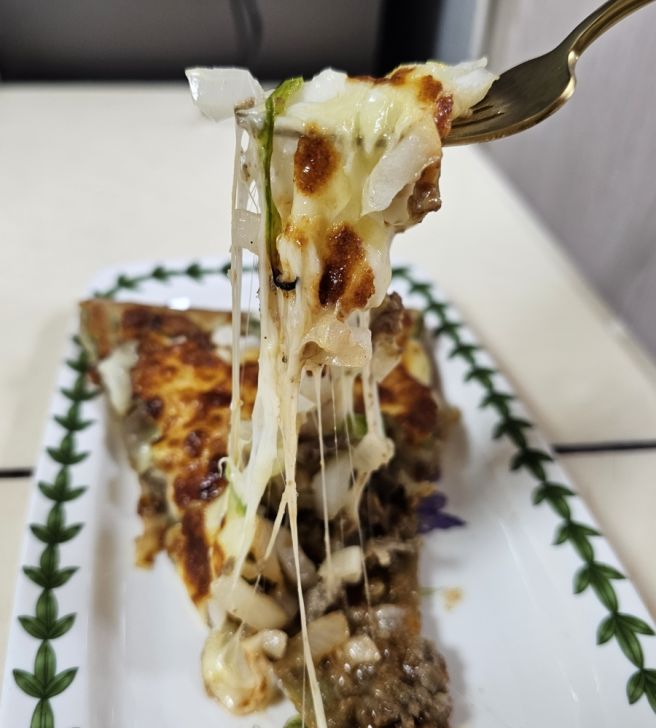 도수치료받고, 오동통한 두께와 무게에 감탄한 경산 송시몬의 피자 이야기 불고기 피자 방문 포장