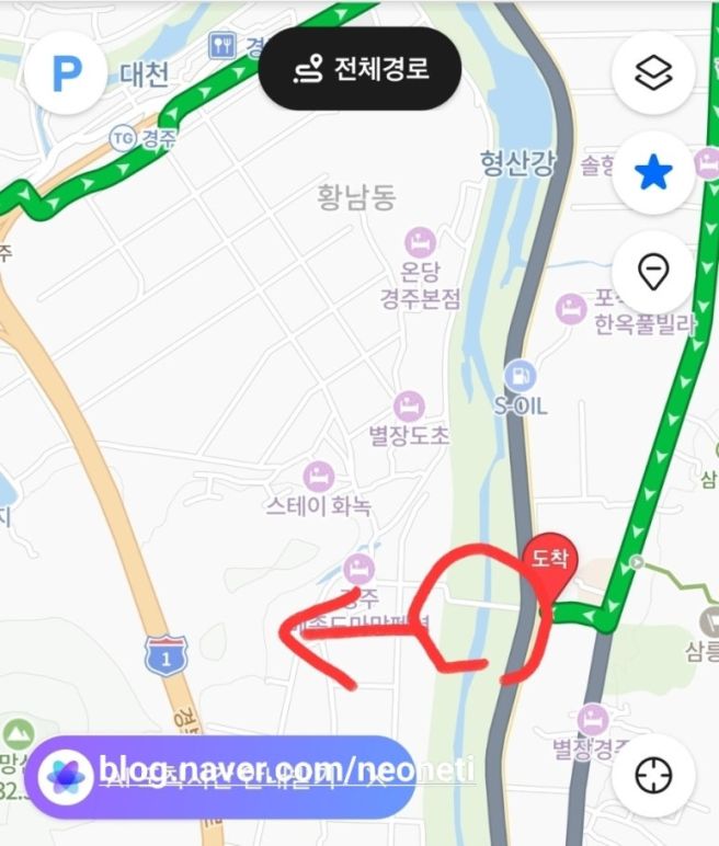 39 경주 남산 칼국수, [단감농원 할매집], 경주 삼릉 칼국수