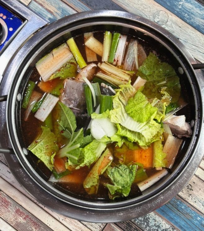 제주 신화월드 맛집 대방어 참돔 고등어회 서귀포 모듬회 추천｜부두식당