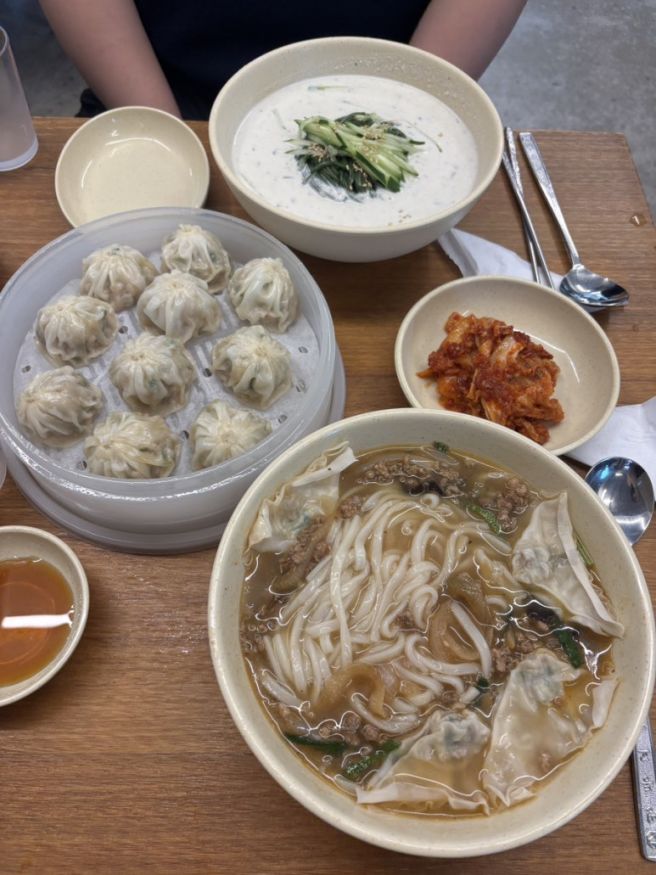 명동맛집 명동교자 본점 내돈내산 후기 콩국수 강추