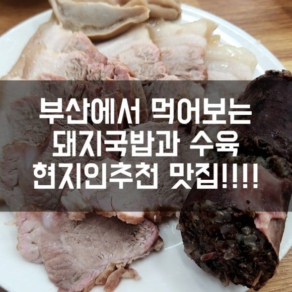 부산 신창역 신창국밥 현지인 맛집,1969년부터 이어진 돼지국밥 밥집 내돈내산