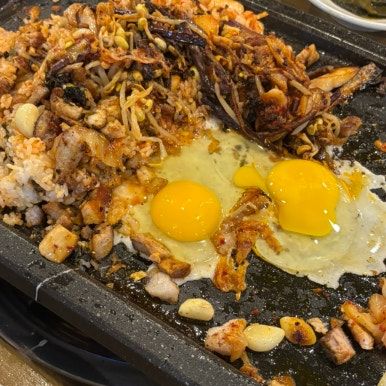 경산 야장 야외고깃집 분위기 좋은 향나무집