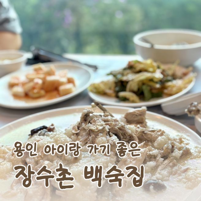 용인장수촌 성복동 백숙 맛집 아이랑 방문 후기