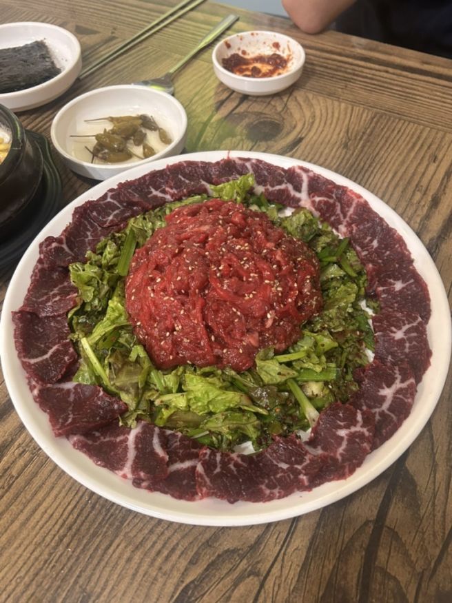 [안동 맛집]옥거리 후기! 안동 옥동 뭉티기, 육회 맛집