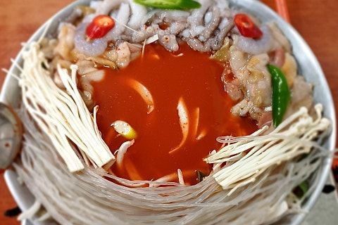 [2년 전 오늘] 원조 바다집 수중전골 부산 현지인 이색 음식 맛집.