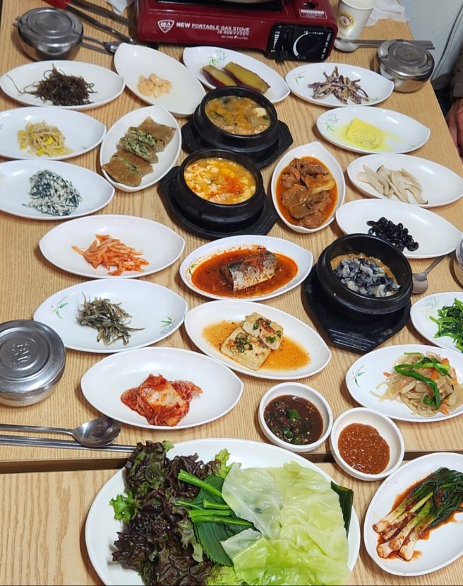 경주 대릉원 한식 추천, 황리단길 현지인 맛집 / 시골쌈밥
