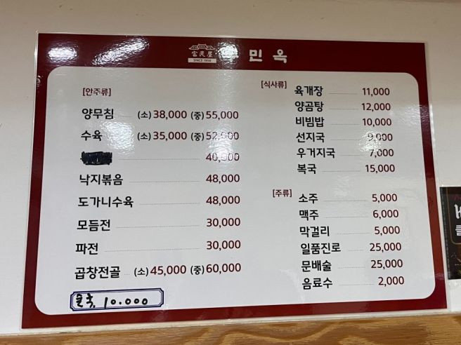 을지로입구 노포 / 양무침 맛집 부민옥, 육개장까지 만족했던 퇴근 후 방문하기 좋아요
