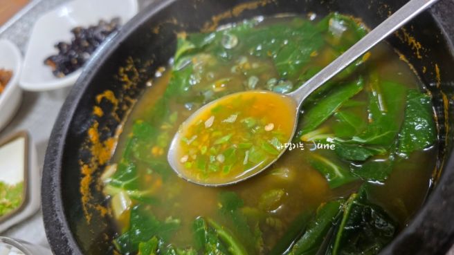 영동 전통시장 맛집 일미식당 올갱이국밥