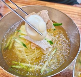 경주 대릉원 황리단길 경주밀면맛집 고향밀면