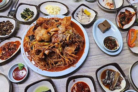 [3년 전 오늘] 장항읍 물양장 인근 신설아구집의 아구찜 vs 쫄복탕-금북기맥 5-1회차, 5-2회차 1박 2일...