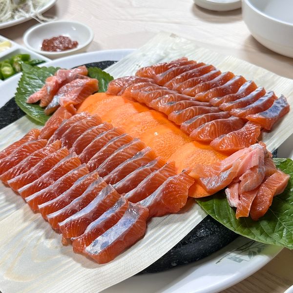 평창｜44년 전통 오래된 강원도 평창 송어회 맛집, 남우수산송어회