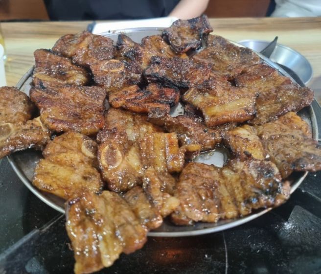 향촌동 한성불고기 석쇠갈비