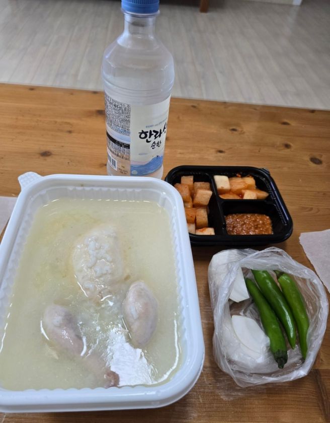 [제주맛집] 제주시 삼계탕 맛집/전문점 '비원' - 제주도민맛집 (포장해서 먹은 후기)