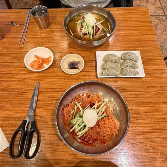 부산 3대 밀면 원조개금밀면 물 비빔 만두 개금시장 맛집 솔직후기