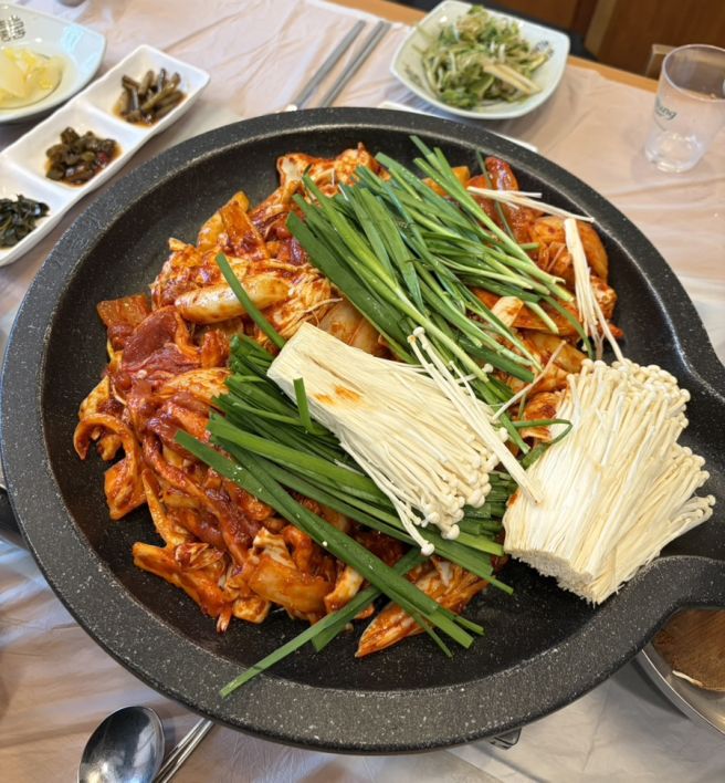 구미 인동 맛집 천생산오리사냥