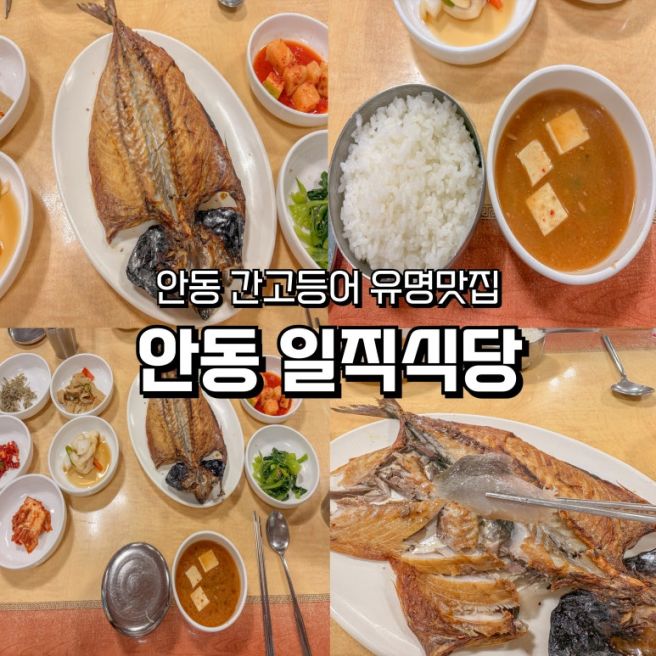 안동 간고등어 맛집 안동일직식당 내돈내산 리뷰