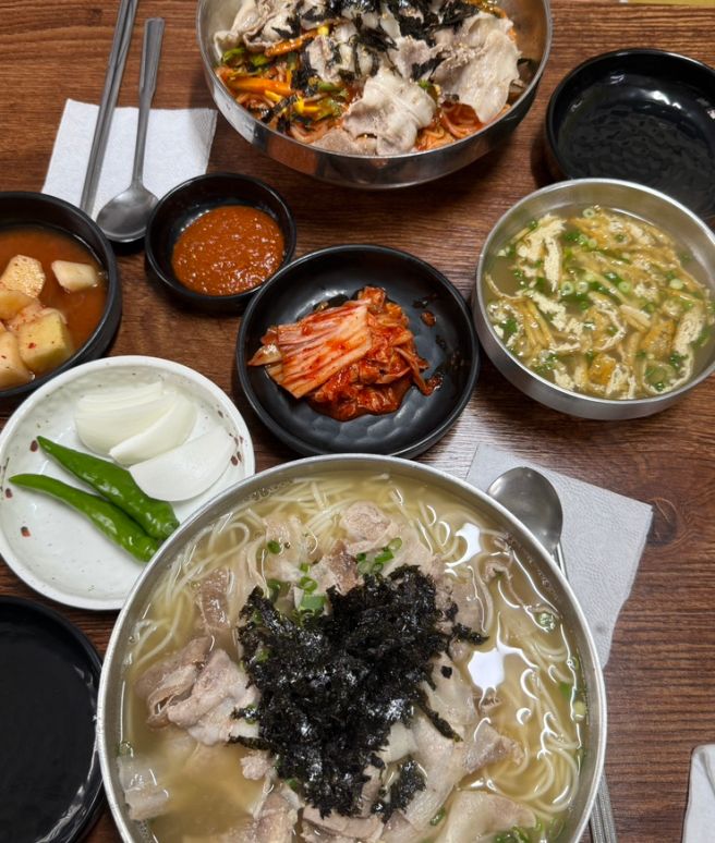 제주 고기국수 제주공항 근처 현지인 로컬 맛집 파도식당