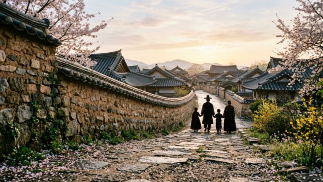 🌸전주 가족 여행: 한옥마을 봄꽃 완산공원 벚꽃