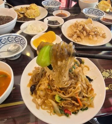 잡채밥 &amp; 볶음밥 그리고 탕수육과 짜장면 아산시맛집인증 홍콩반점