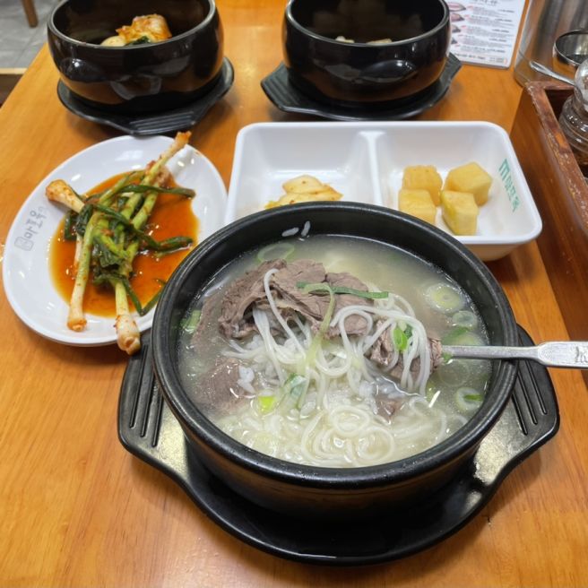 마포옥 설렁탕 마포역 미슐랭 맛집