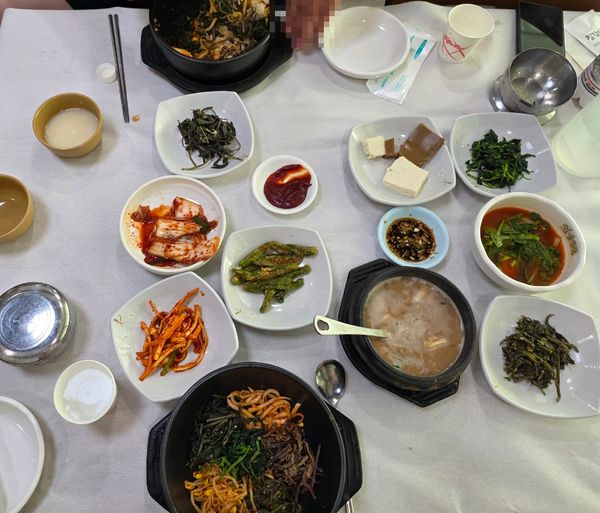 청양 맛집 칠갑산골, 산골정식 먹으러 갔다가 비빔밥과 청국장
