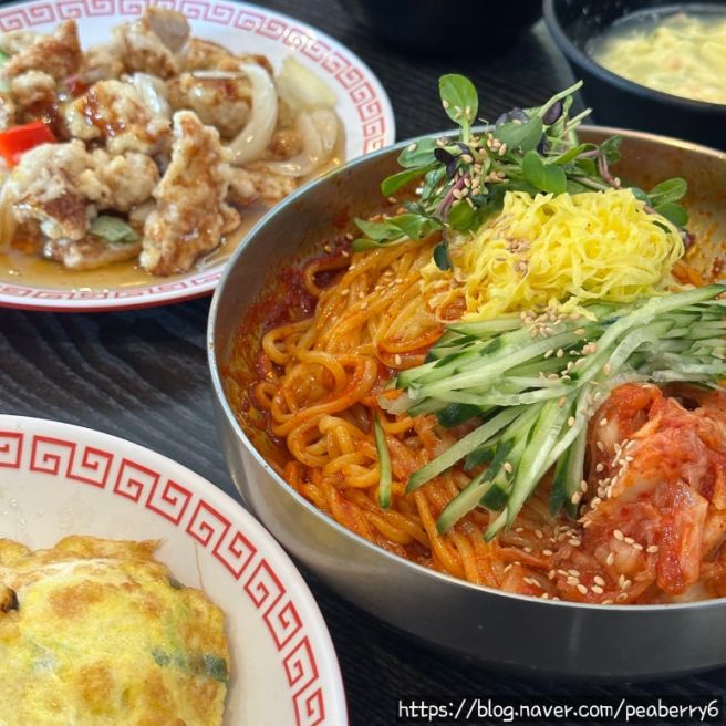 춘천 로컬 중국집 보문각 비빔국수 맛집