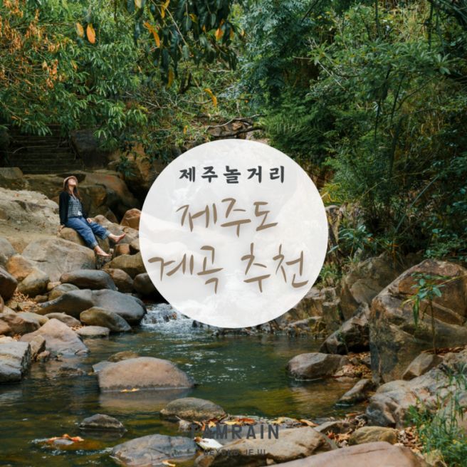 제주도 계곡 추천! 조용하고 시원한 여행지 제주도민만 아는 숨은 계곡 명소