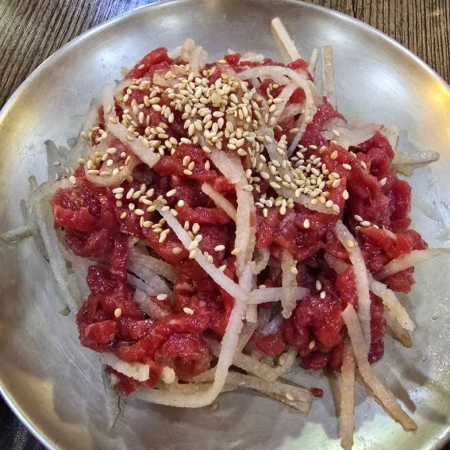 경주 한우물회 함양집 보불로점 내돈내산 후기