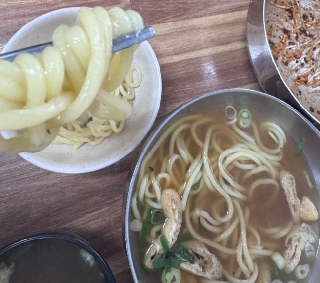 청주 우동맛집 신화당분식