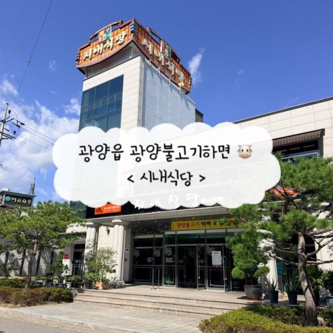 광양읍 시내식당, 숯불향 가득한 70년 전통 광양불고기 맛집