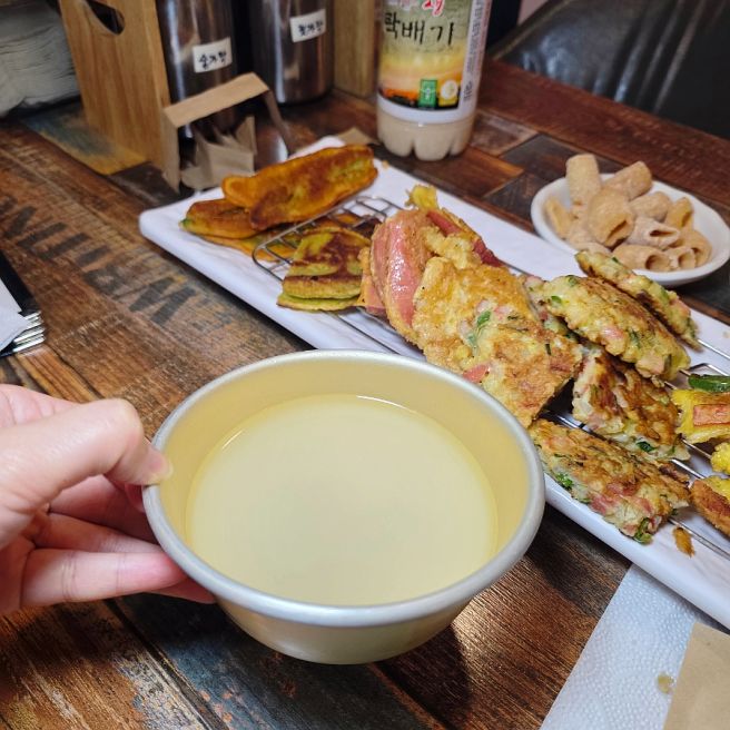 구미옥계술집 100% 수제전 안주 맛집 기적감성포차