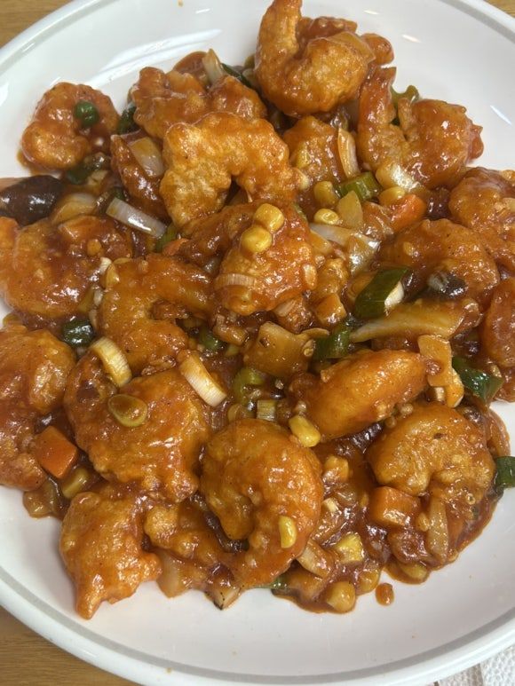 포항 시내 중앙상가 중식 맛집 길성관 깐쇼새우, 볶음밥