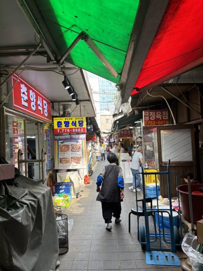 [서울/중구] 남대문 시장에서 혼자놀기 1편 / 맛집, 먹거리 / 솔직후기 (진주집/콩코드커피/김진호호떡)