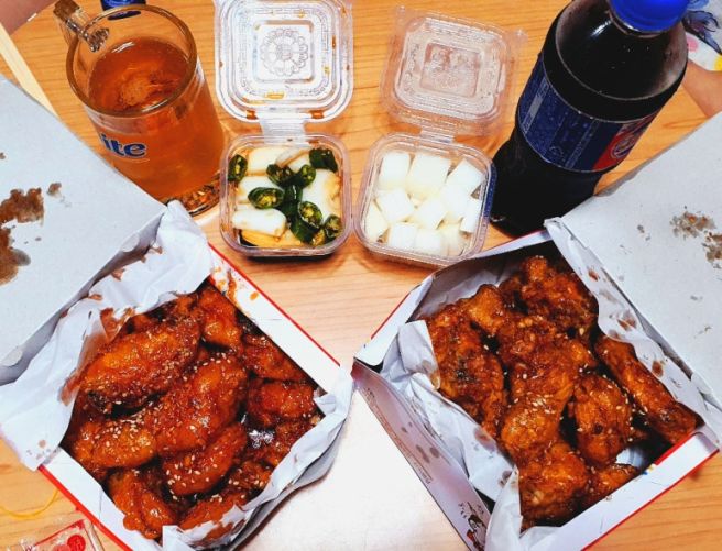 17먹 이서방치킨 경북 경산 치킨 배달맛집