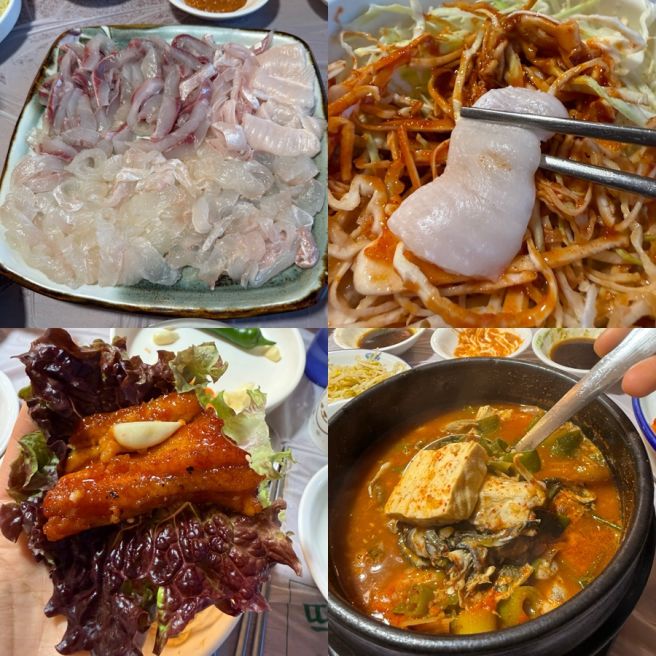 기장칠암맛집 붕장어마을 꺼먹동네