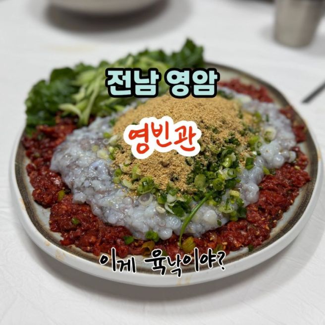 영암 맛집 추천｜육회+낙지 조합 미쳤다… 영빈관 솔직 후기