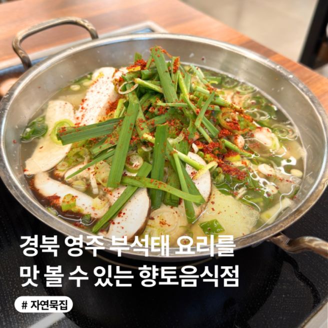 경북 영주 향토음식 부석태 콩요리 맛집 자연묵집| 현지인 맛집, 6시 내고향